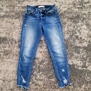 KanCan Women's Mid-Rise Skinny Jeans Size 25